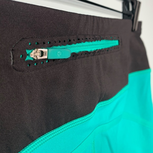 Turquoise Lululemon Leggings - Picture 5 of 8